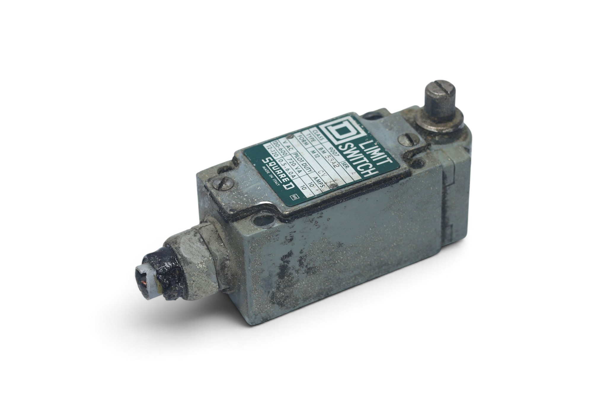 SQUARE D CLASS 9007 LIMIT SWITCH BM 53A2