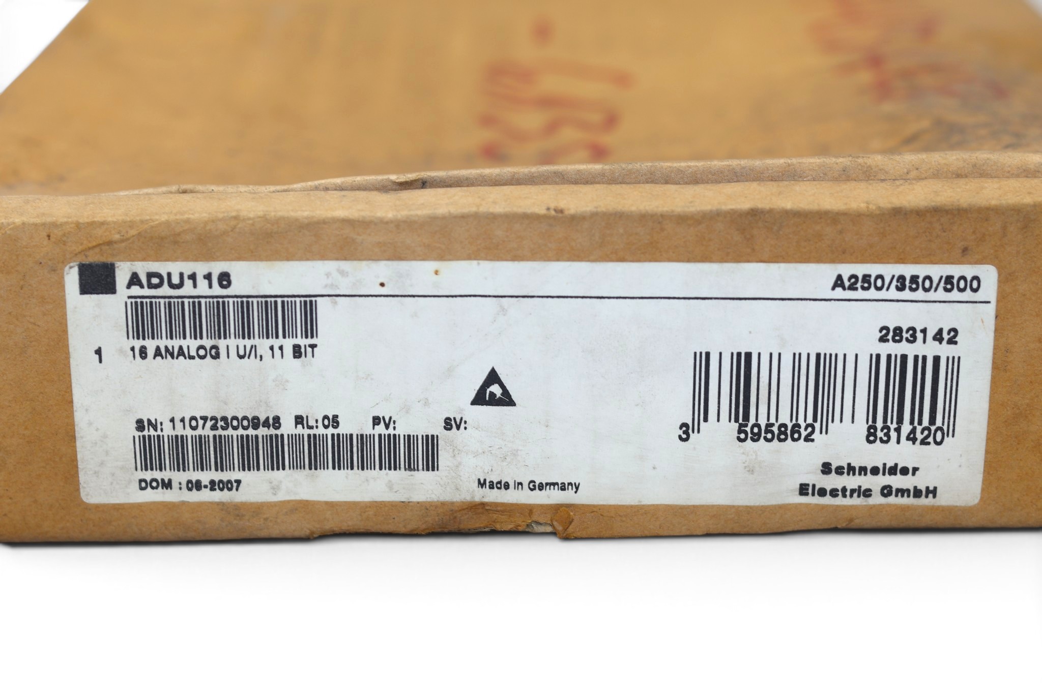 AEG ADU 116 ANALOG INPUT MODULE - Image 2