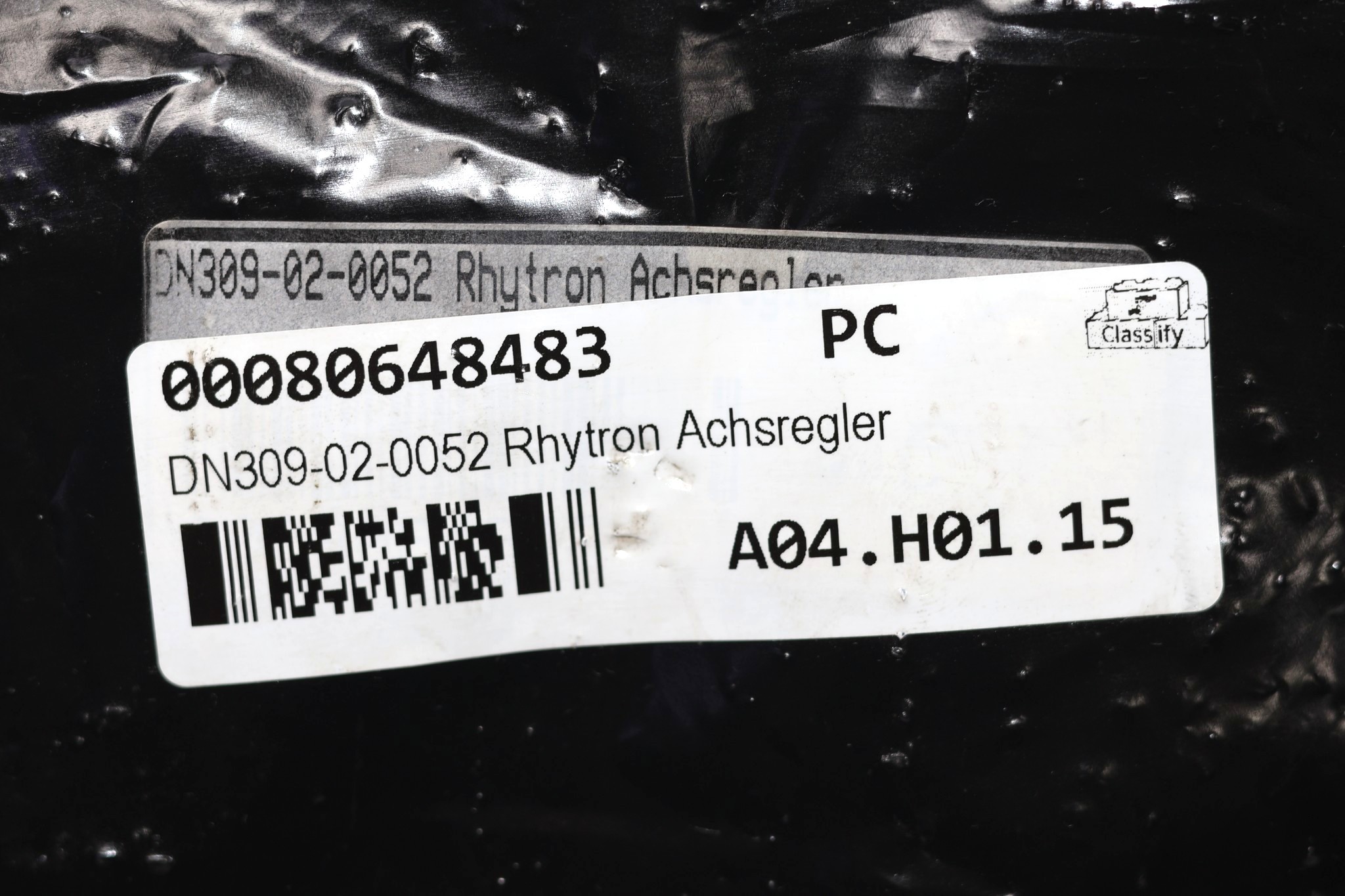 RHYTRON DN309-02-0052 DIGITAL CONTROLLER - Image 2