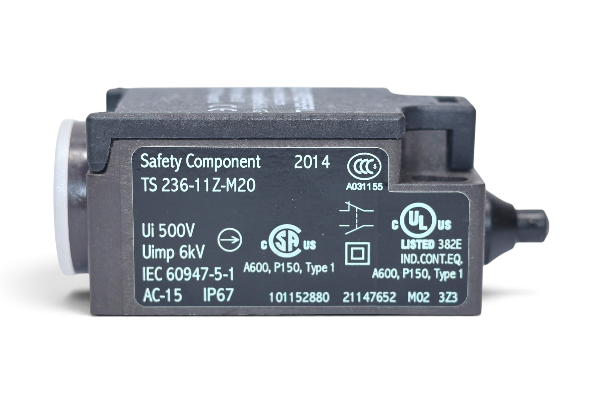 BERNSTEIN TS 236-11Z-M20 LIMIT SWITCH 101152880 - Image 2