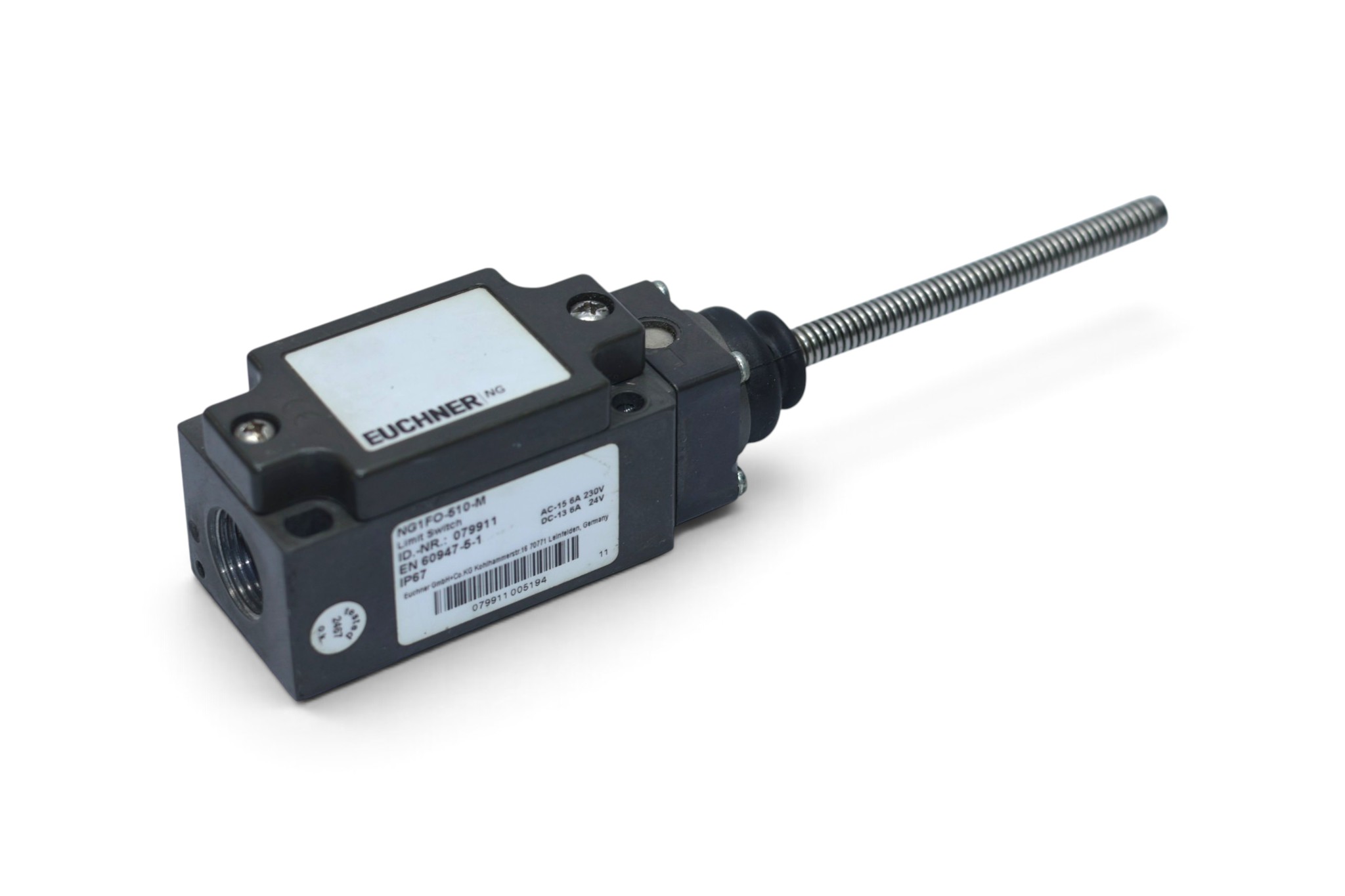 EUCHNER NG1FO-510-M POSITION SWITCH 079911 - Image 5