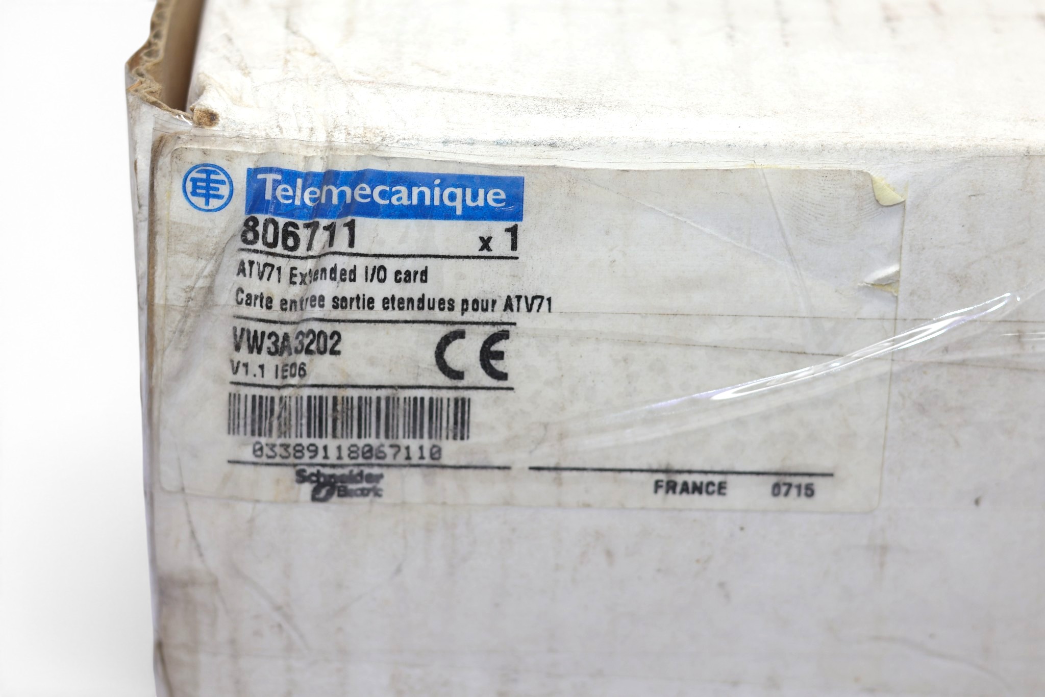 TELEMECANIQUE VW3A3202 EXTENDED INPUT OUTPUT CARD - Image 2