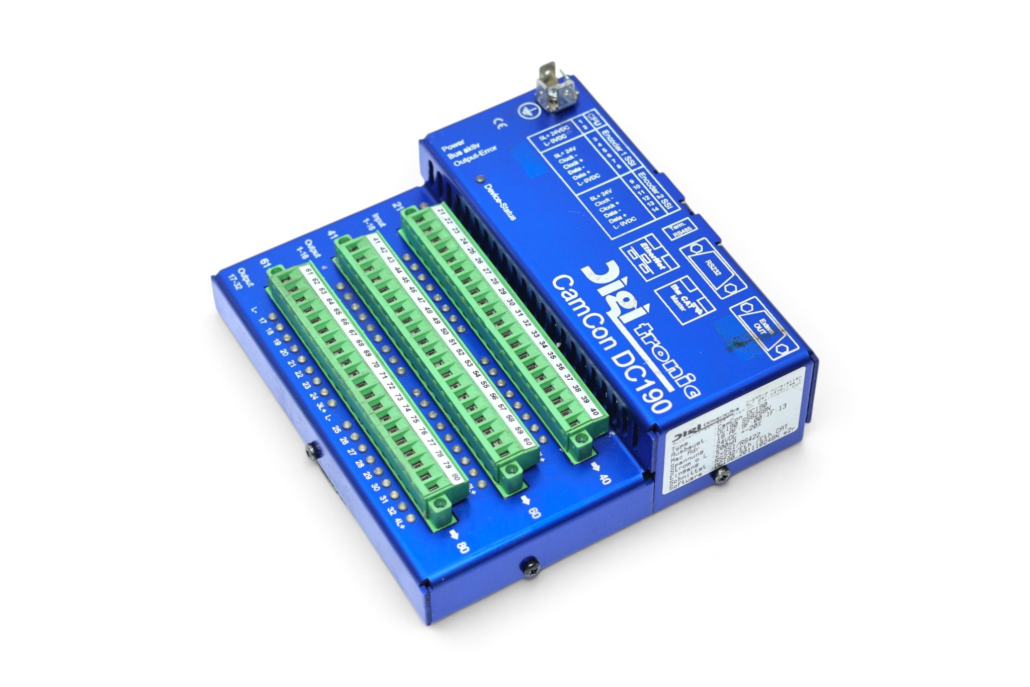 DIGITRONIC CACONDC190 DIGITAL CAM SWITCH UNIT