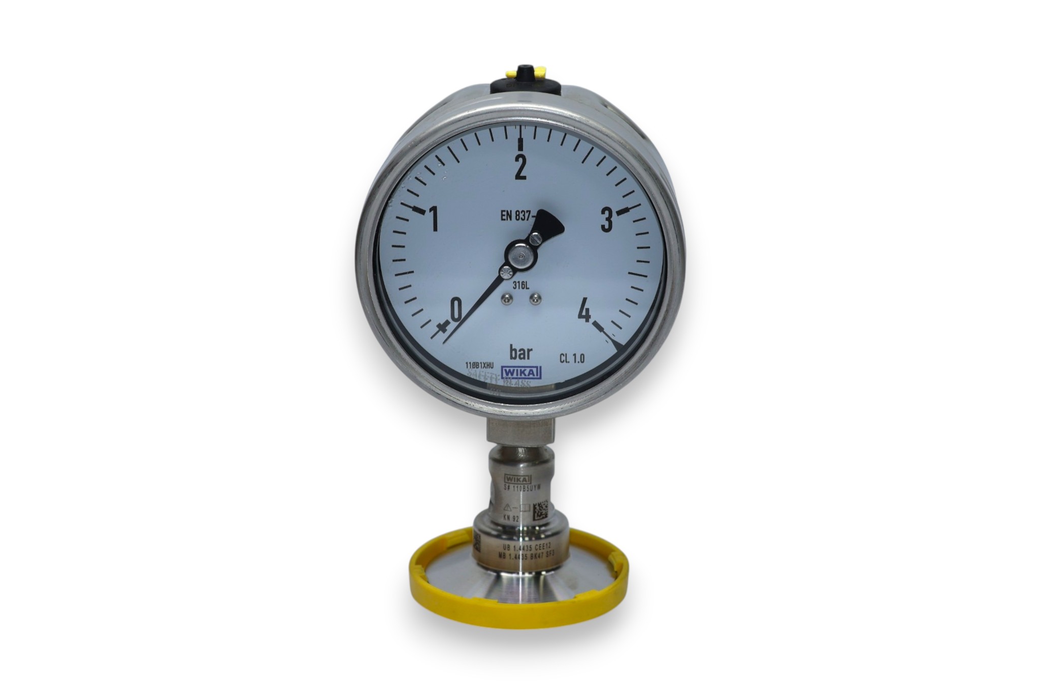 WIKA 232.50.100 PRESSURE GAUGE (0…4 bar) - Image 5
