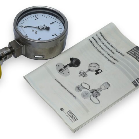 WIKA 232.50.100 PRESSURE GAUGE (0…4 bar)