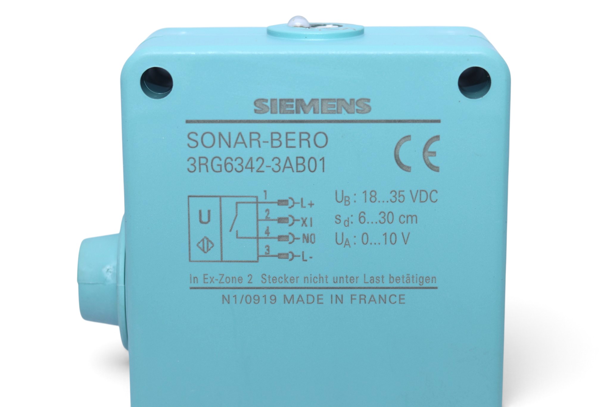 SIEMENS 3RG6342-3AB01 Ultrasonic Sensor - Image 2