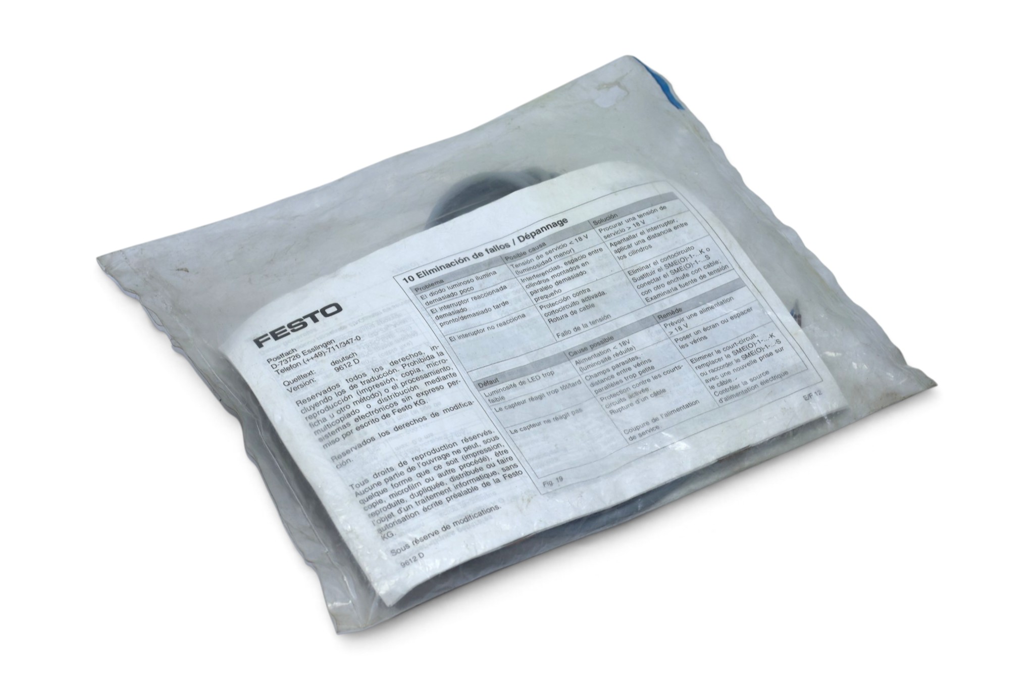 Festo SEMO-1-LED-24-K5 B Proximity sensor 151672 - Image 3