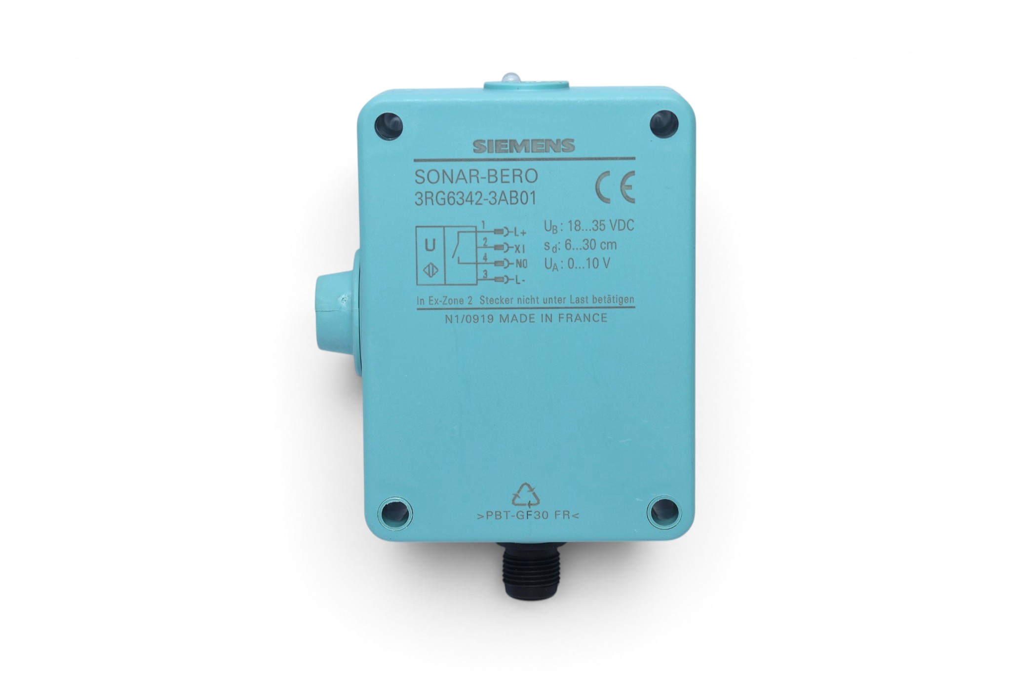 SIEMENS 3RG6342-3AB01 Ultrasonic Sensor - Image 3