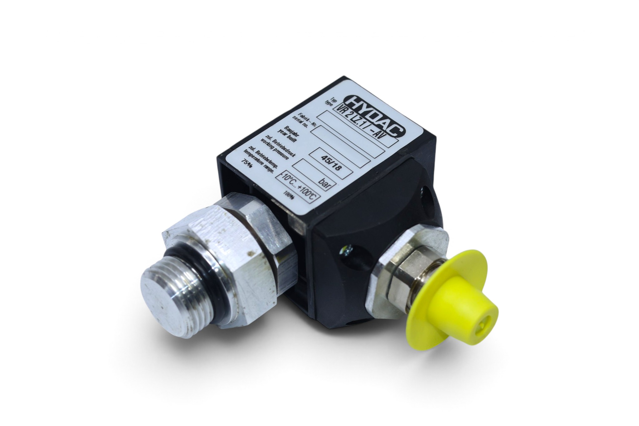HYDAC VR 2 LZ.1/-AV FILTER CLOGGING INDICATOR 1264963