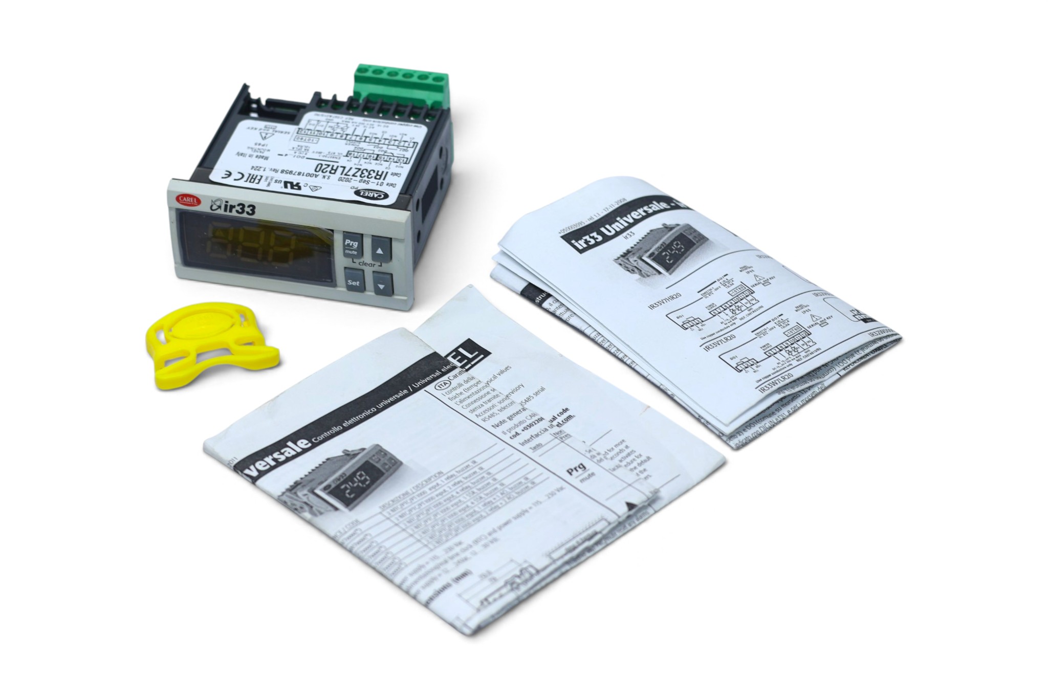 CAREL IR33Z7LR20 TEMPERATURE CONTROLLER