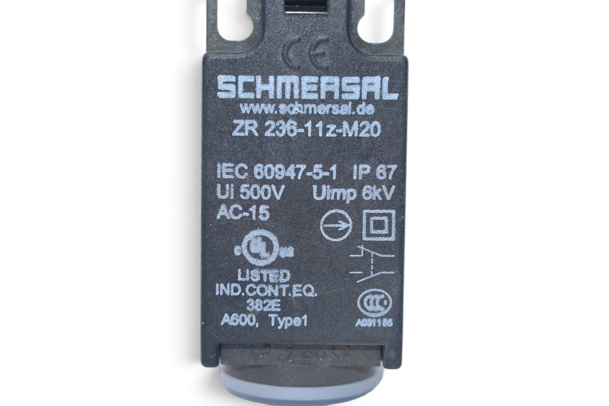 SCHMERSAL ZR 236-11Z-M20 LIMIT SWITCH 101153241 - Image 2