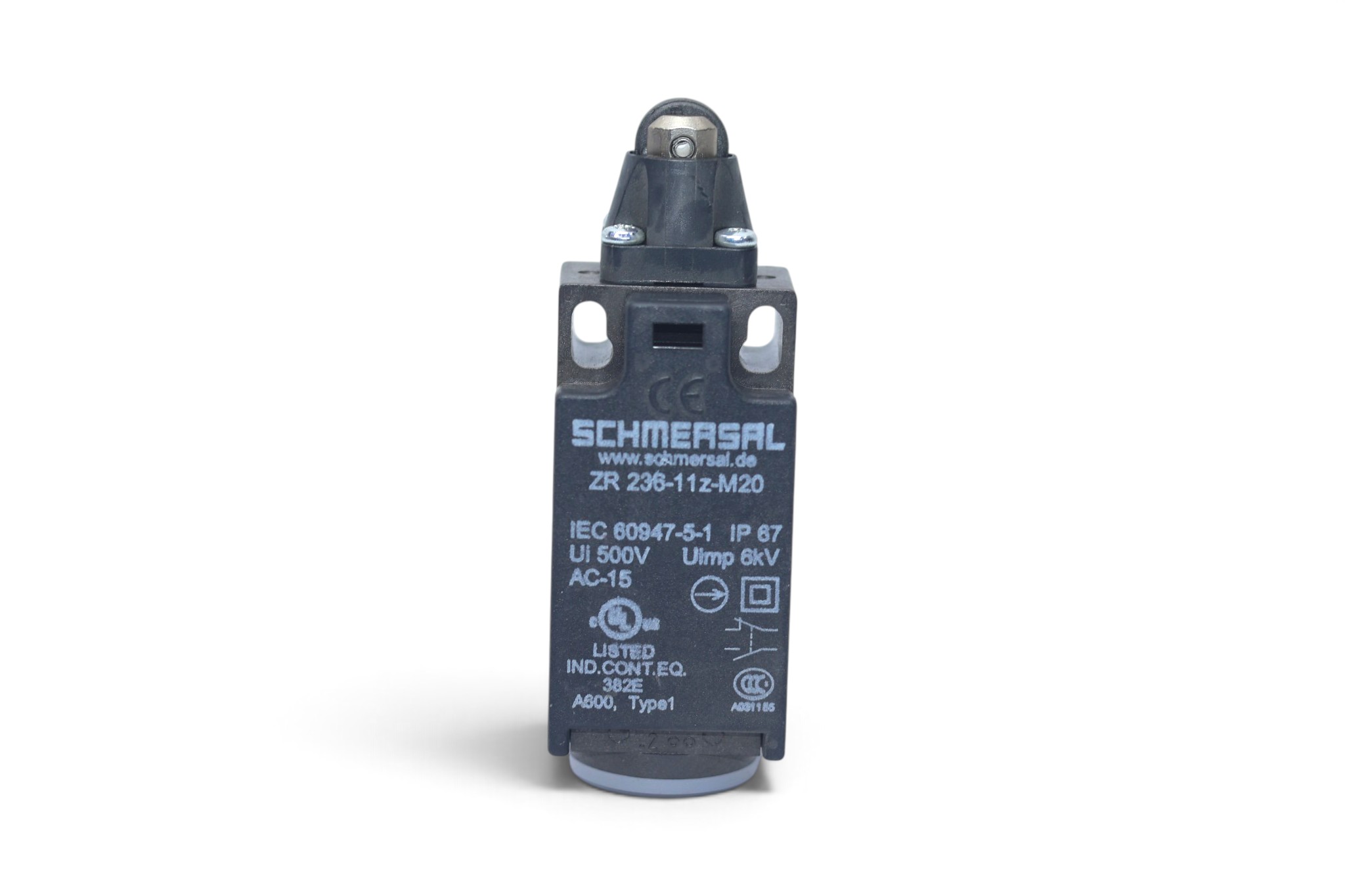 SCHMERSAL ZR 236-11Z-M20 LIMIT SWITCH 101153241 - Image 3