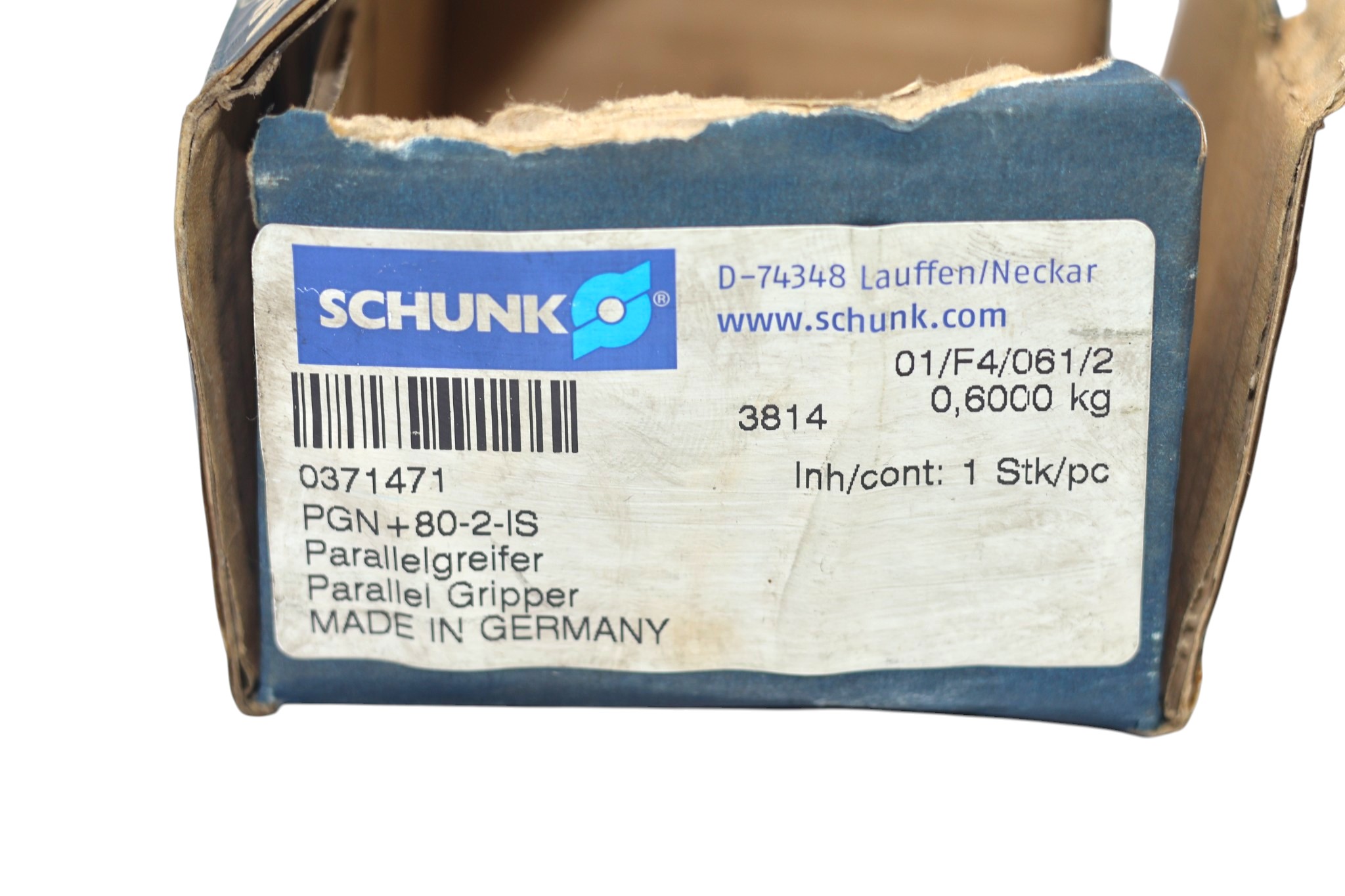 SCHUNK PGN-plus 80-2-IS UNIVERSAL GRIPPER 371471 - Image 2