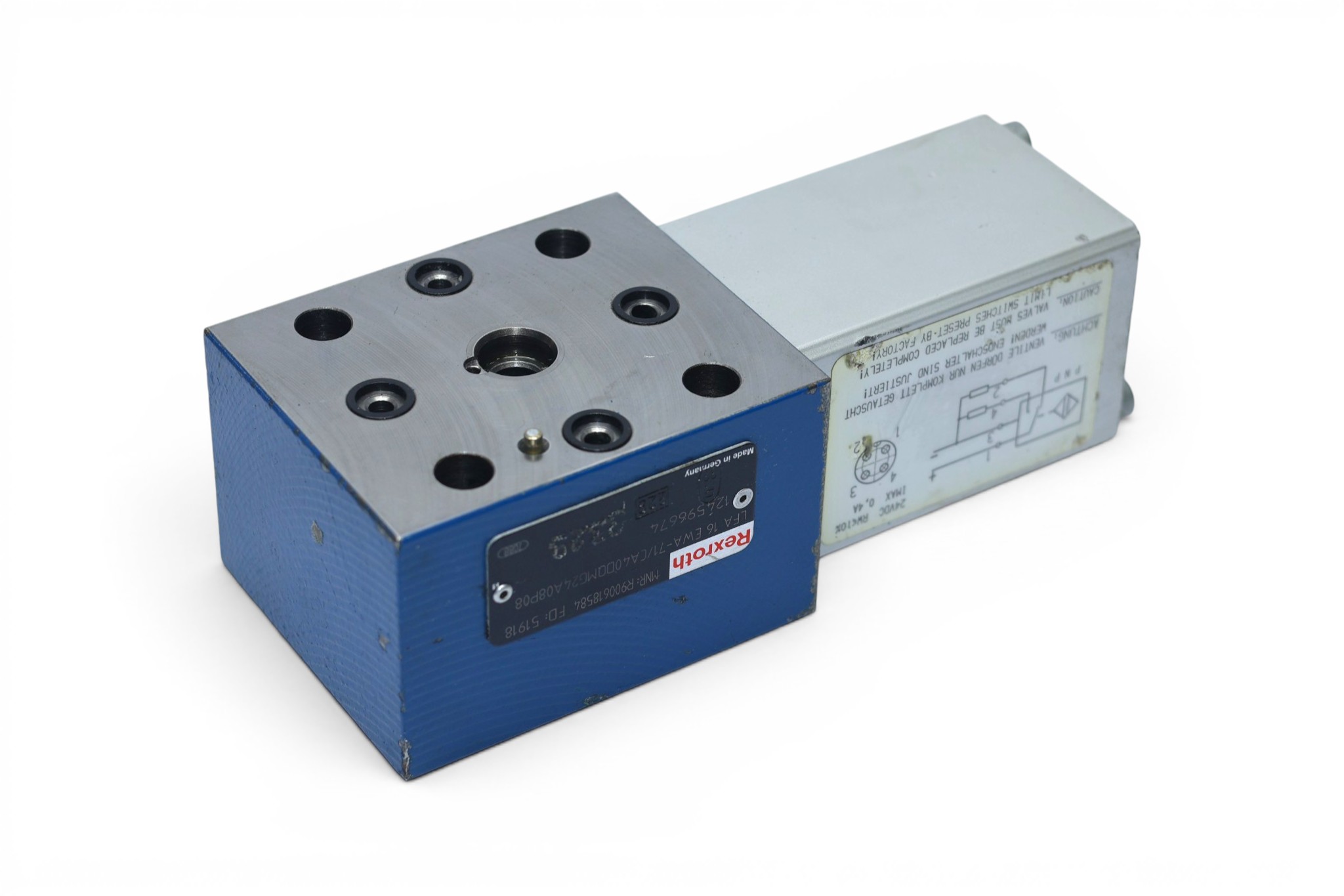 REXROTH R900618584 LOGIC COVER LFA16EWA-71/CA40DQMG24A08P08 - Image 5