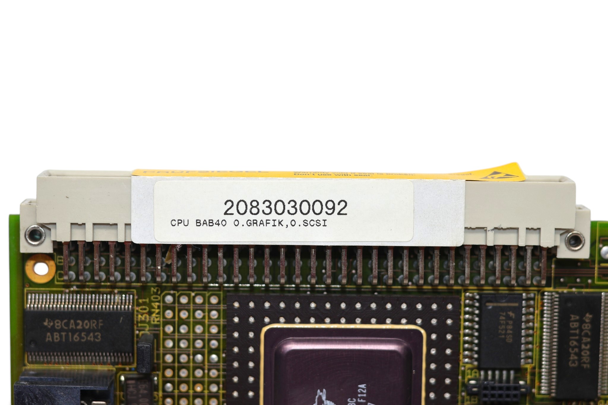 HOMAG 2-083-03-0092 CPU CONTROL BOARD BAB 40 - Image 3