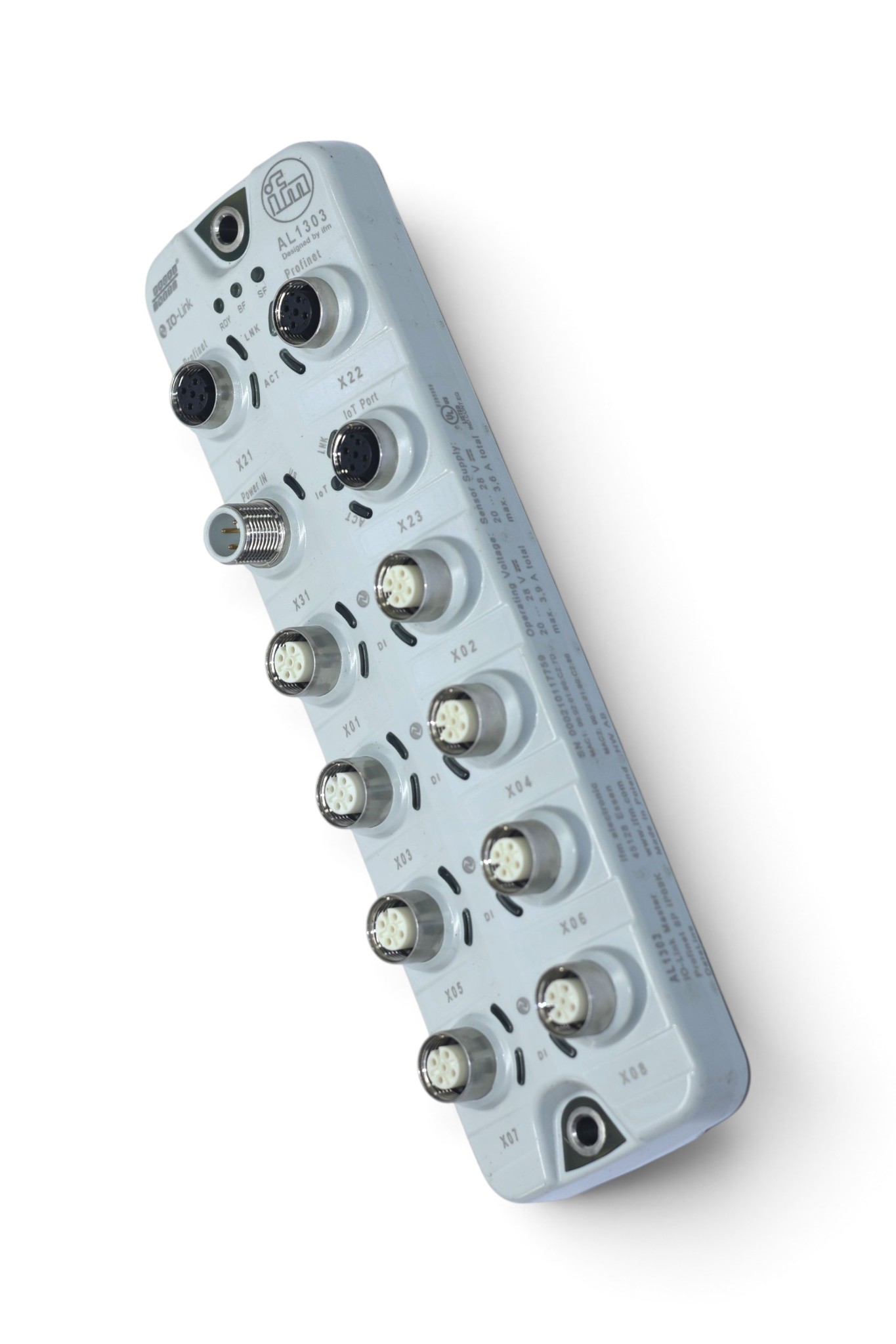 IFM AL1303 IO-LINK MASTER DL PN 8P IP69K - Image 6