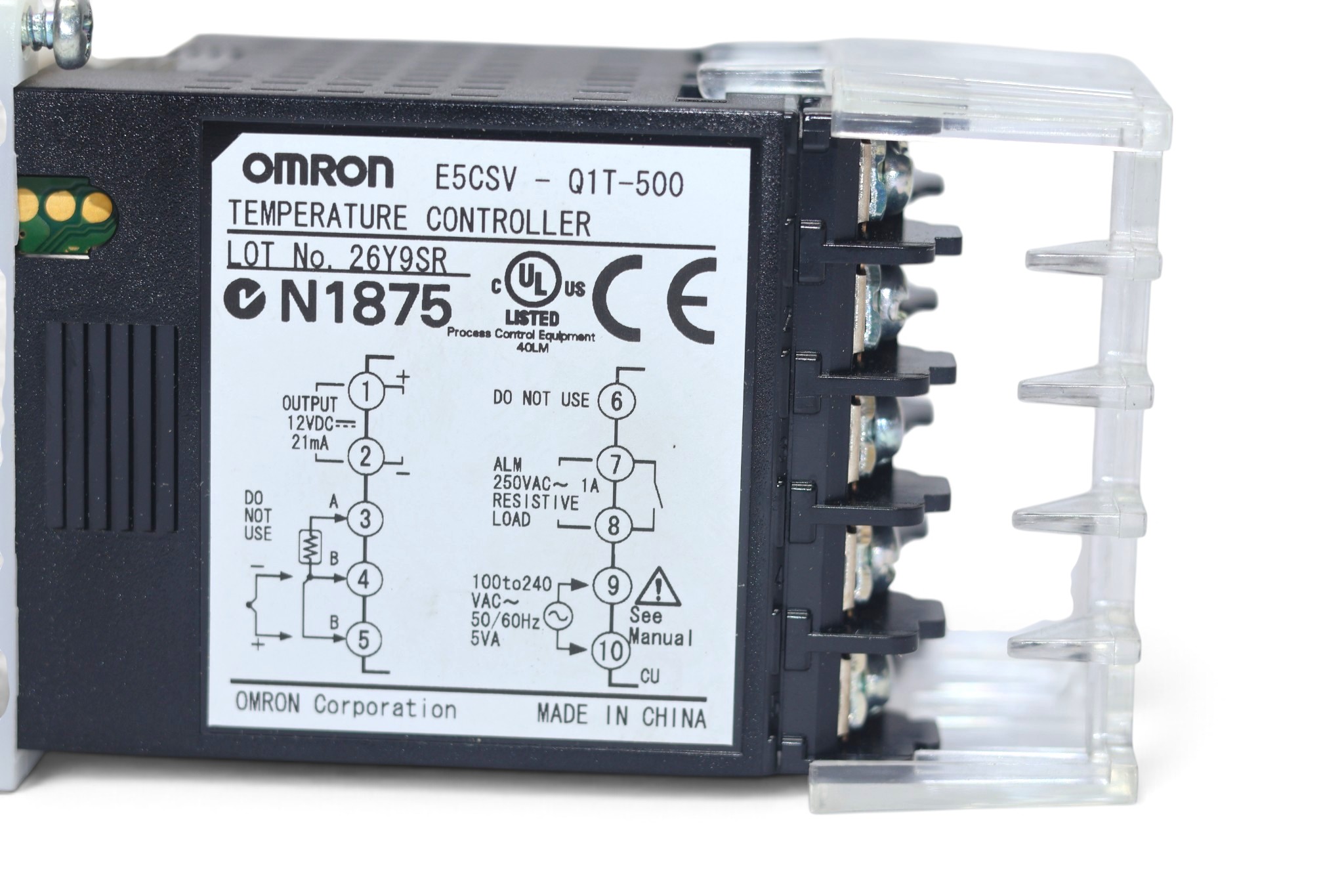 OMRON E5CSV-Q1T-500 TEMPERATURE CONTROLLER - Image 3