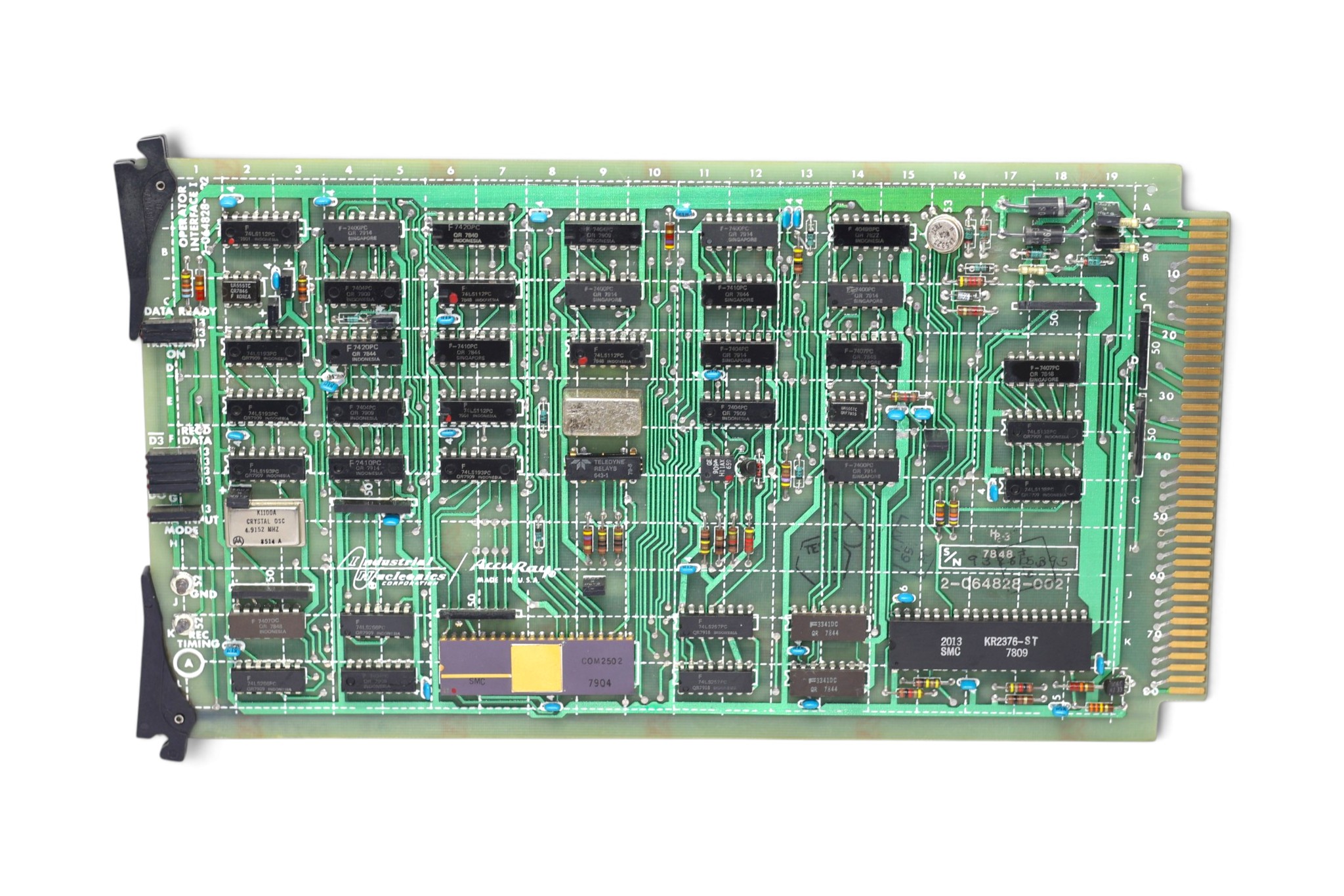 ACCURAY 2-064828-002 OPERATOR INTERFACE BOARD - Image 3