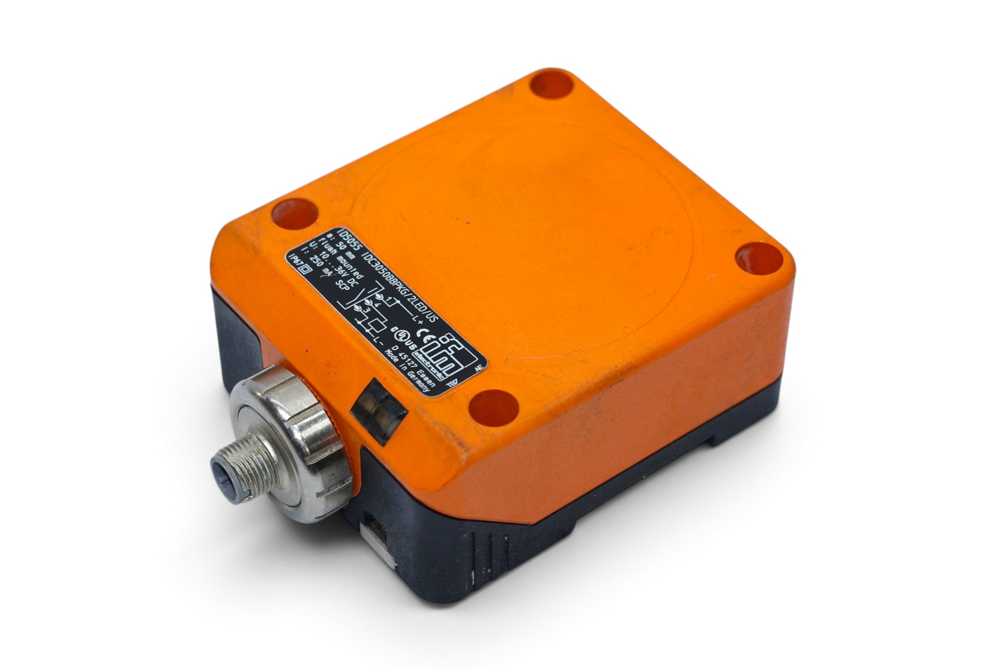 IFM ID5055 INDUCTIVE SENSOR IDC3050BBPKG/2LED/US-100-DPS