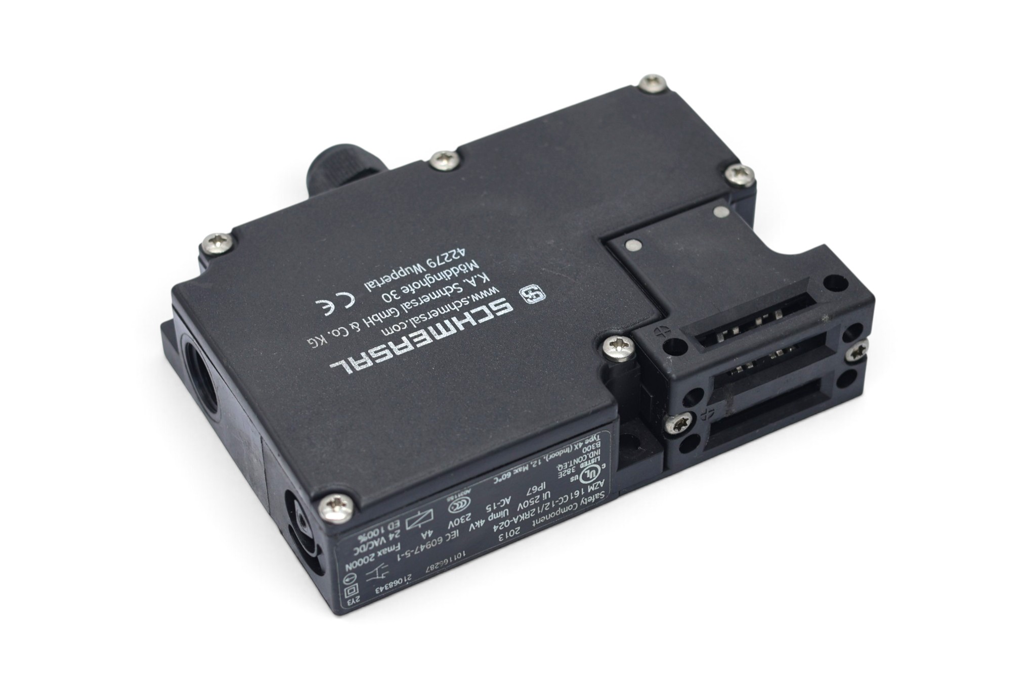 SCHMERSAL AZM 161CC-12/12RKA-024 SOLENOID INTERLOCK 101166287 - Image 4