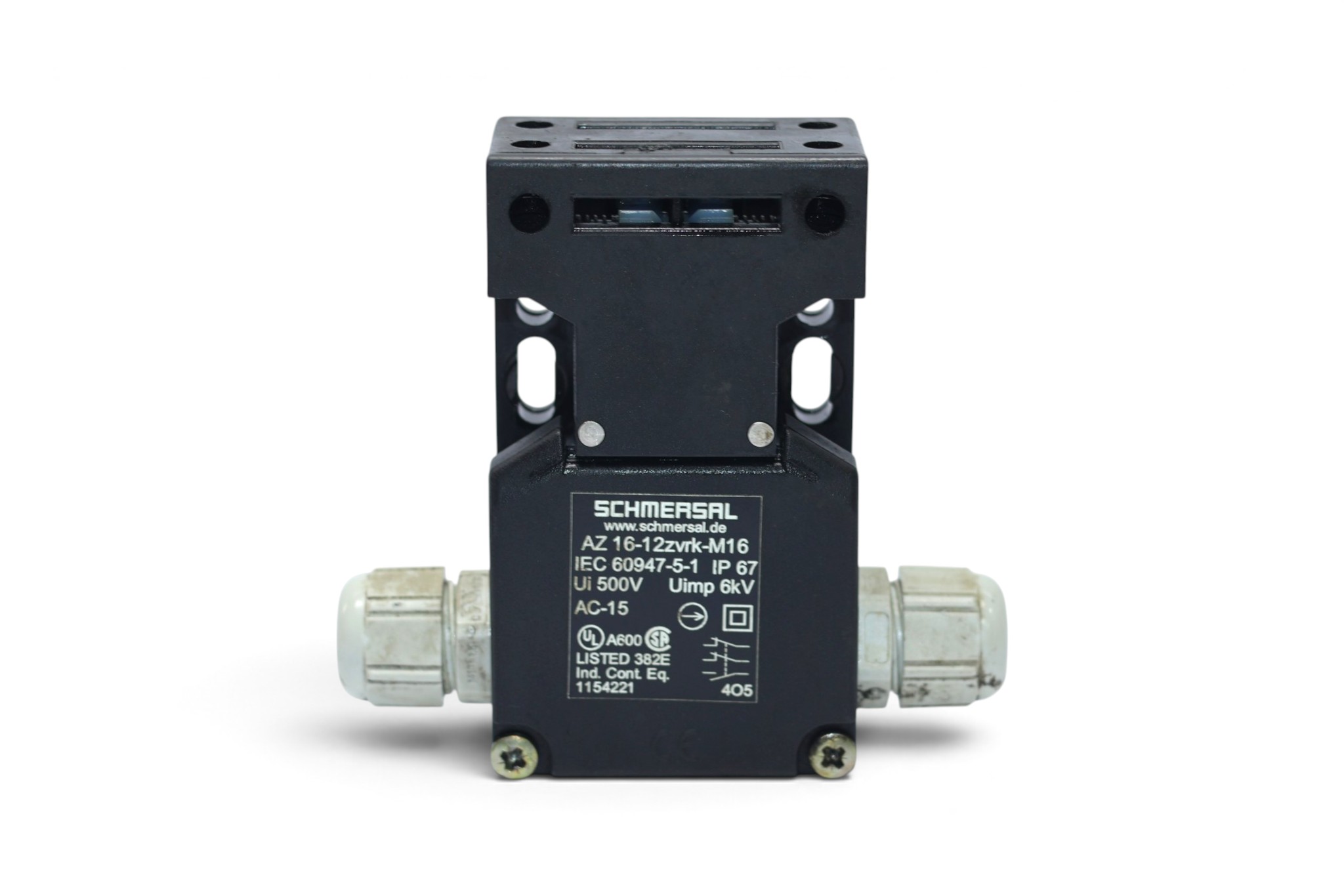 SCHMERSAL AZ 16-12ZVRK-M16 SAFETY SWITCH 101154221 - Image 3