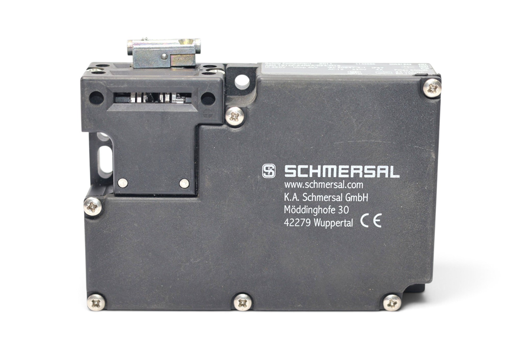 SCHMERSAL AZM 161CC-24RKA-024 M16 SOLENOID INTERLOCK 101143686 - Image 3