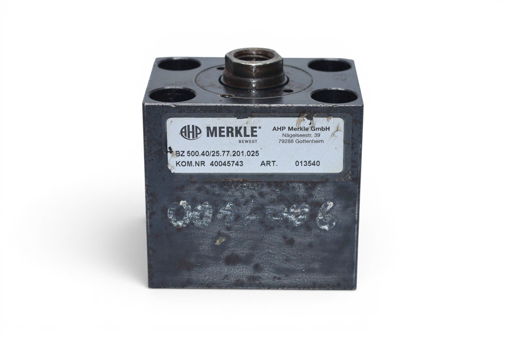HEB BZ 500.40/25.77.201.025 HYDRAULIC BLOCK CYLINDER - Image 3