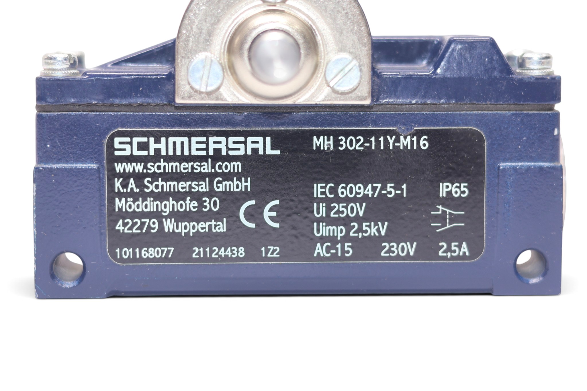 SCHMERSAL MH 302-11Y-M16 MICRO SWITCH 101168077 - Image 2
