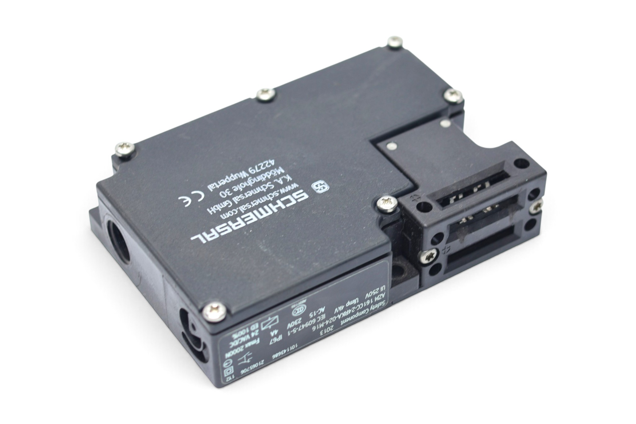 SCHMERSAL AZM 161CC-24RKA-024 M16 SOLENOID INTERLOCK 101143686