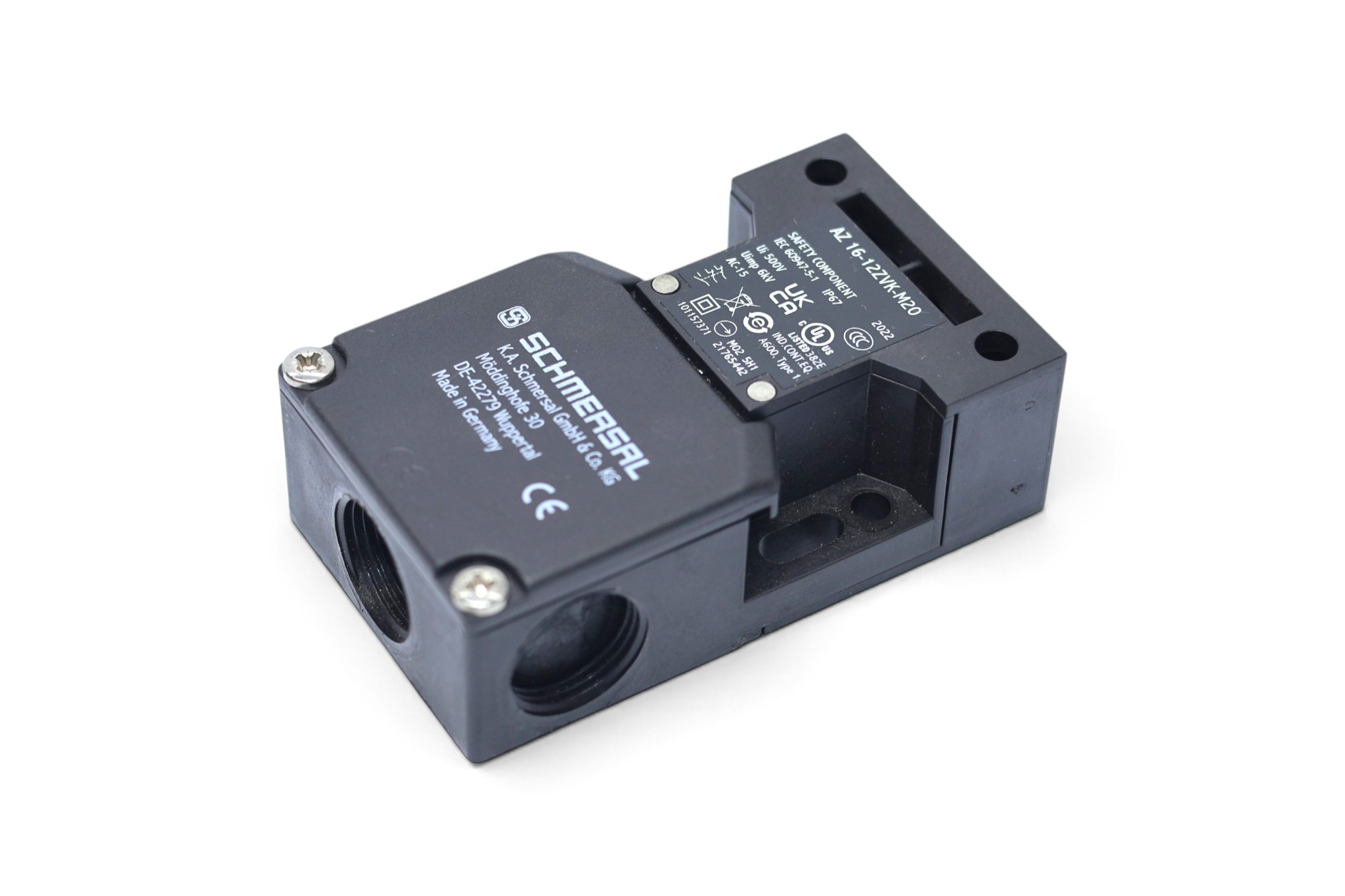 SCHMERSAL AZ 16-12ZVK-M20 SOLENOID INTERLOCK 101157371