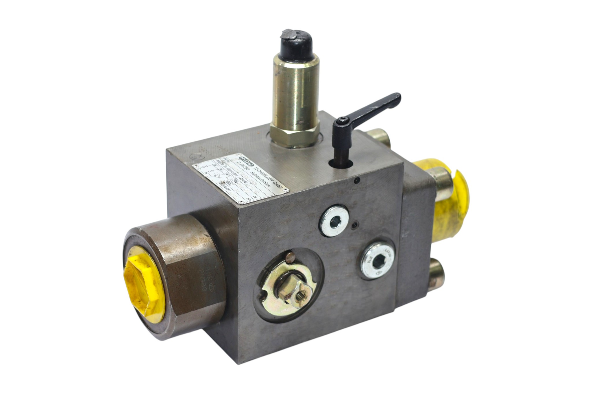 HYDAC SAF32M12T200A-S309 SAFETY AND SHUT-OFF BLOCK 2121102 - Image 4