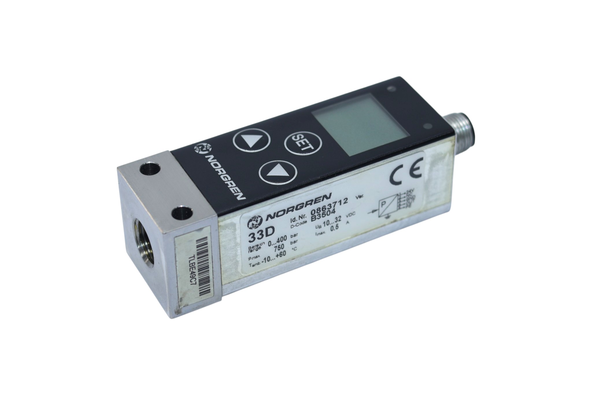 NORGREN 0863712 PRESSURE SWITCH 33D (0…400 bar) - Image 6