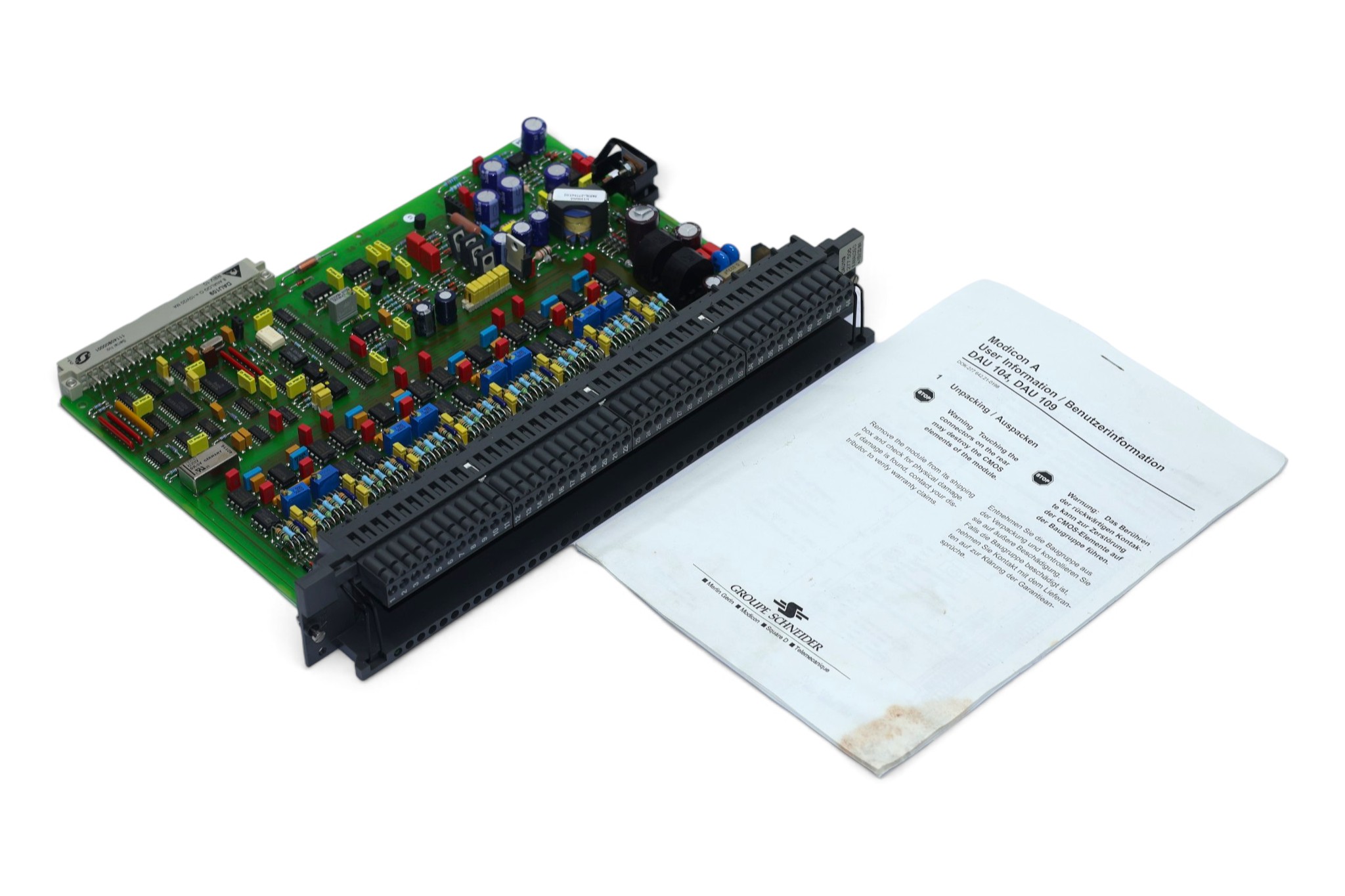 SCHNEIDER DAU-109 OUTPUT MODULE