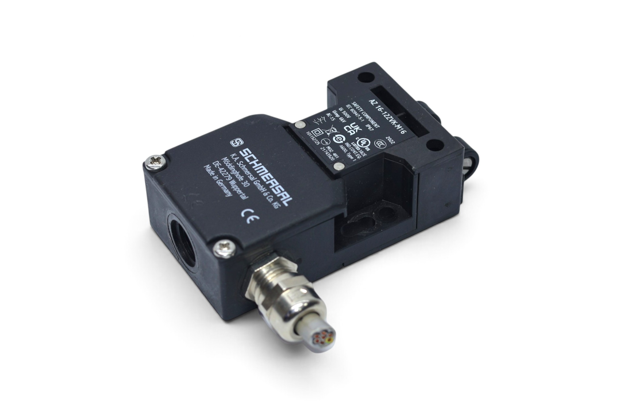 SCHMERSAL AZ 16-12ZVK-M16 LIMIT SWITCH 101152725