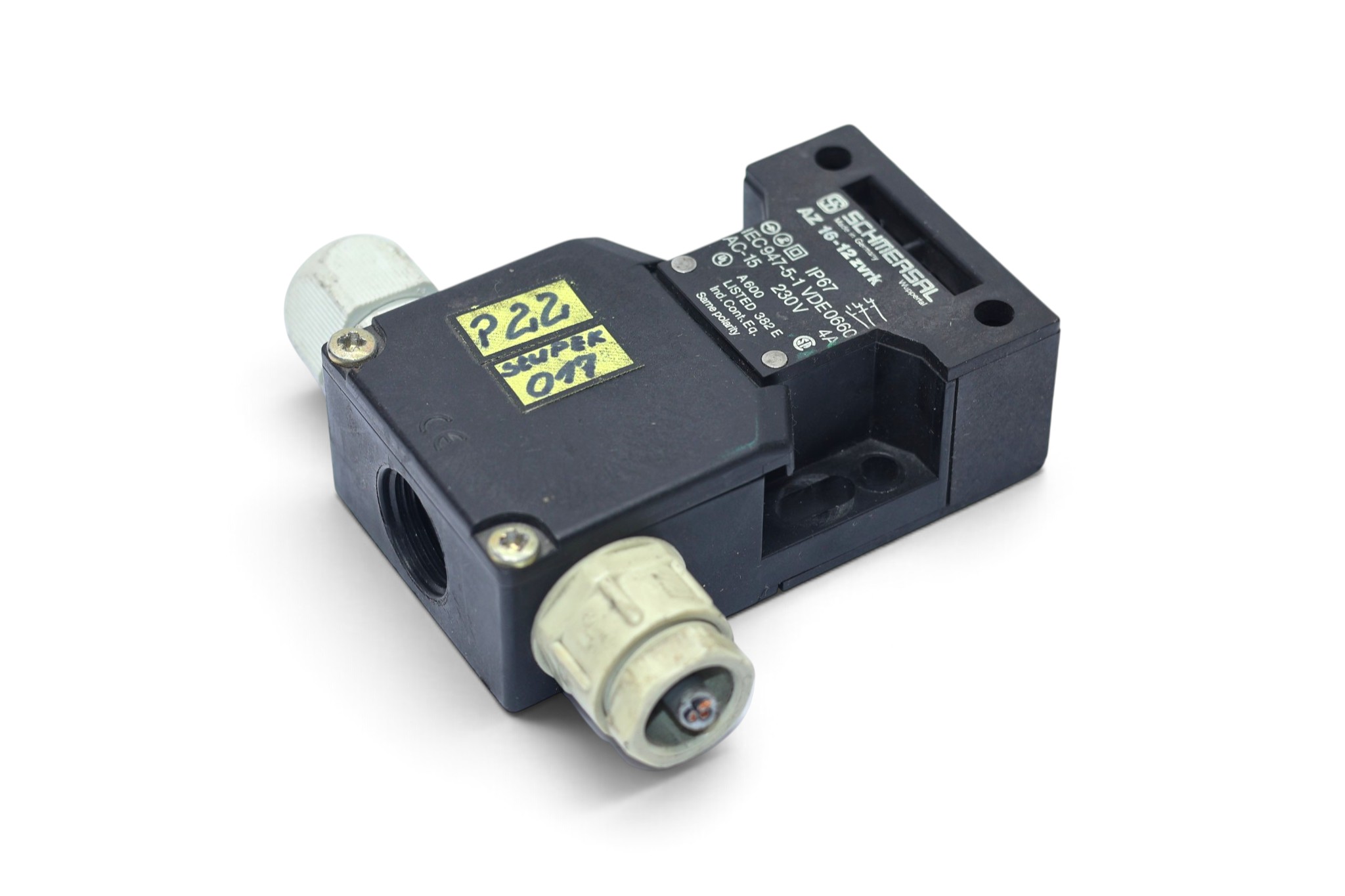 SCHMERSAL AZ 16-12ZVRK SAFETY INTERLOCK - Image 4