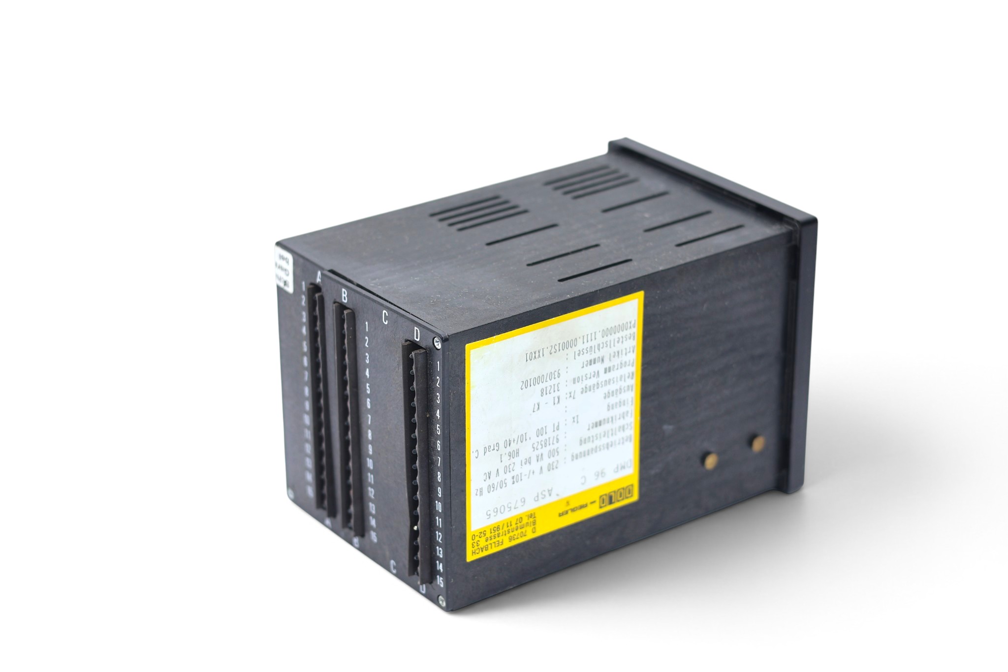 DOLD DMP 96 C MULTI-CHANNEL TEMPERATURE DMP 96 C ASP 675065 - Image 6