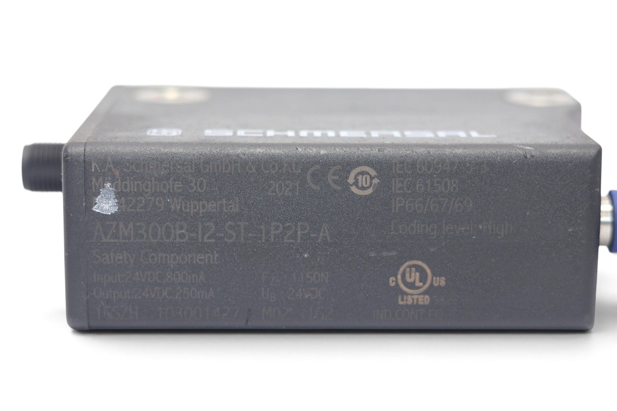 SCHMERSAL AZM300B-I2-ST-1P2P-A SAFETY INTERLOCK SWITCH 103001427 - Image 2