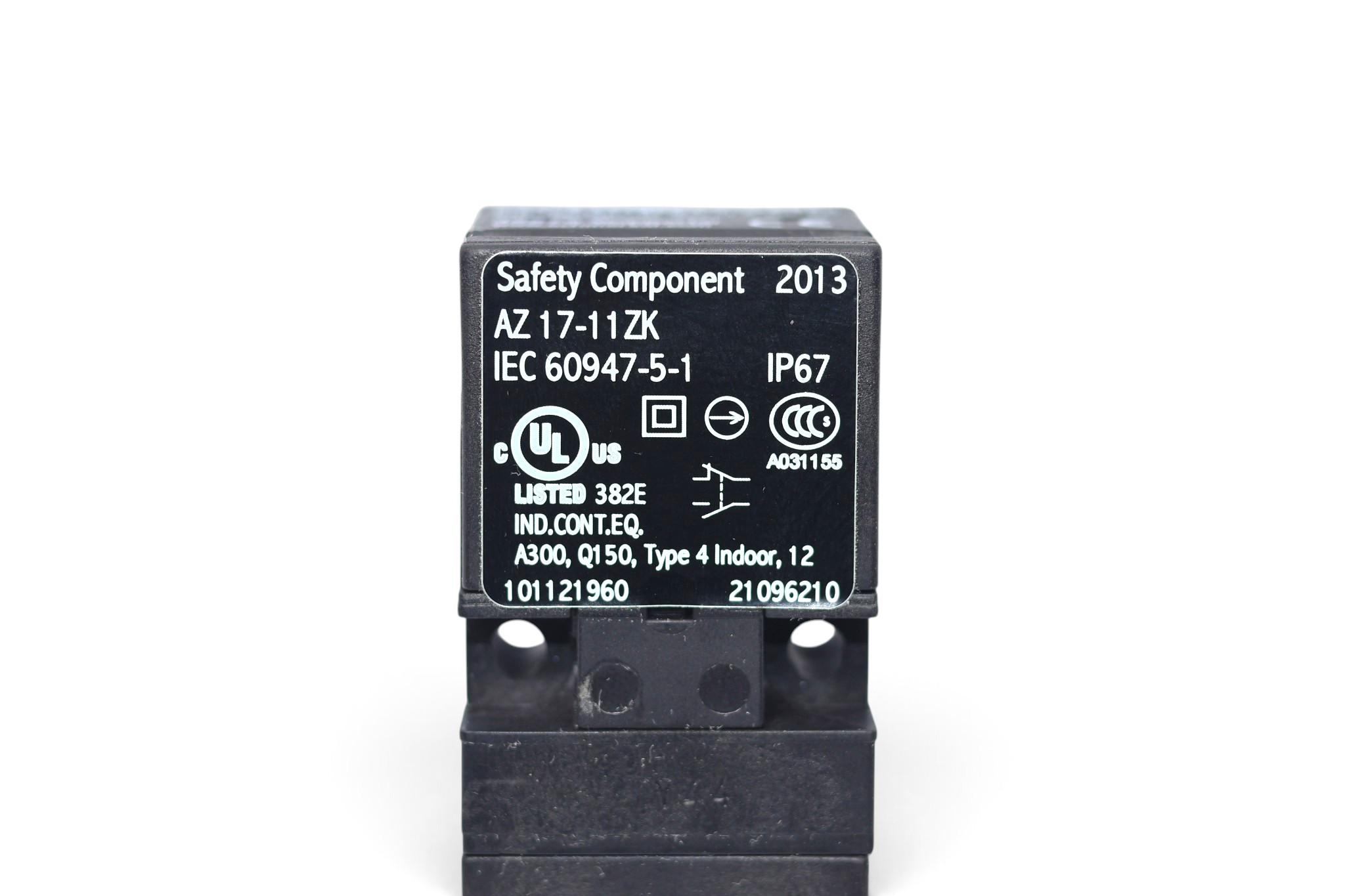 SCHMERSAL AZ 17-11ZK SAFETY SWITCH 101121960 - Image 2