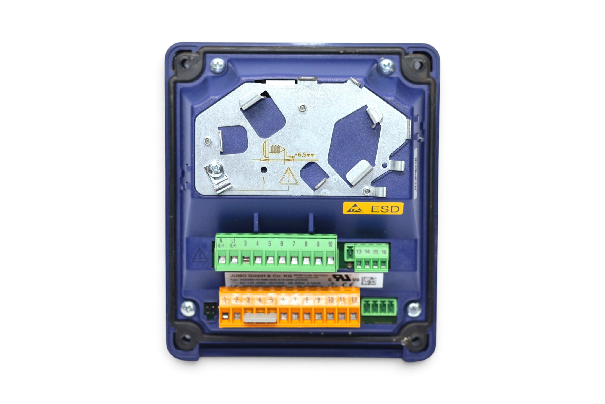 JUMO 202560/10-888-000-310-000-23/000 PH TRANSMITTER / CONTROLLER AQUIS 500 - Image 3