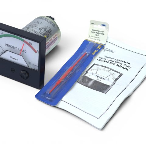 SIMPSON 3344AIXA-0-5 ACA 4.5 SSP RUGGED SEAL METER RELAY