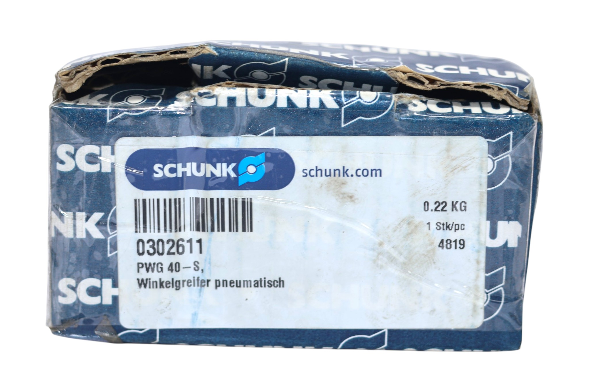 SCHUNK PWG-S 40 ANGULAR GRIPPER 302611 - Image 2