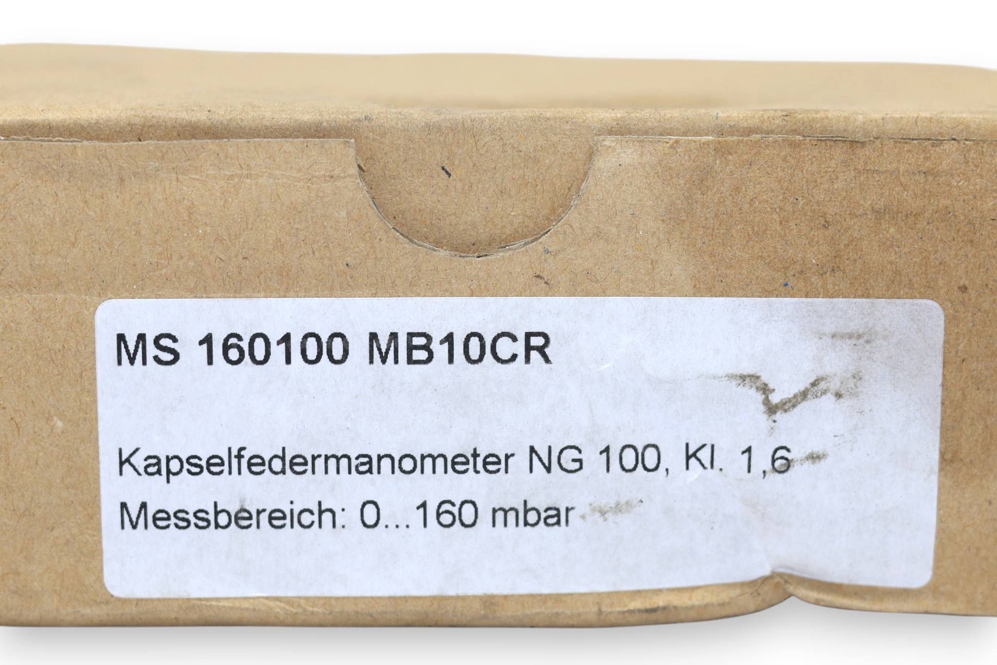 AIRTAC MS 160100 MB10CR PRESSURE GAUGE (0...160 mbar) - Image 2