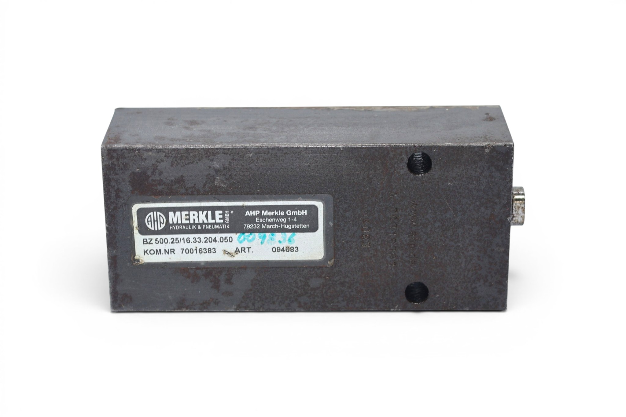 HEB BZ 500.25/16.33.204.050 HYDRAULIC BLOCK CYLINDER - Image 3