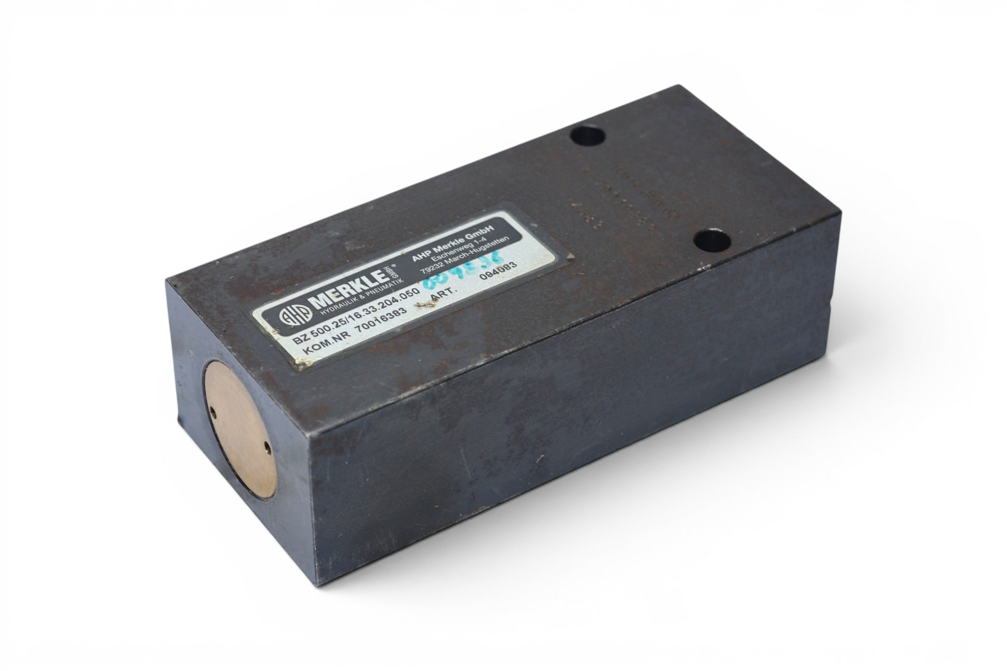 HEB BZ 500.25/16.33.204.050 HYDRAULIC BLOCK CYLINDER - Image 4