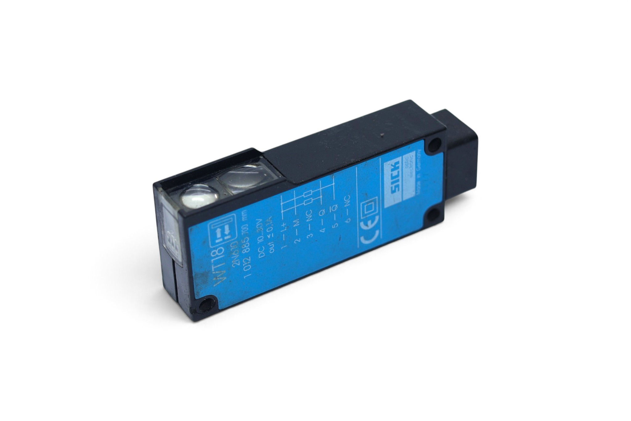 SICK WT18-2N610 PHOTOELECTRIC PROXIMITY SENSOR 1012885 - Image 4