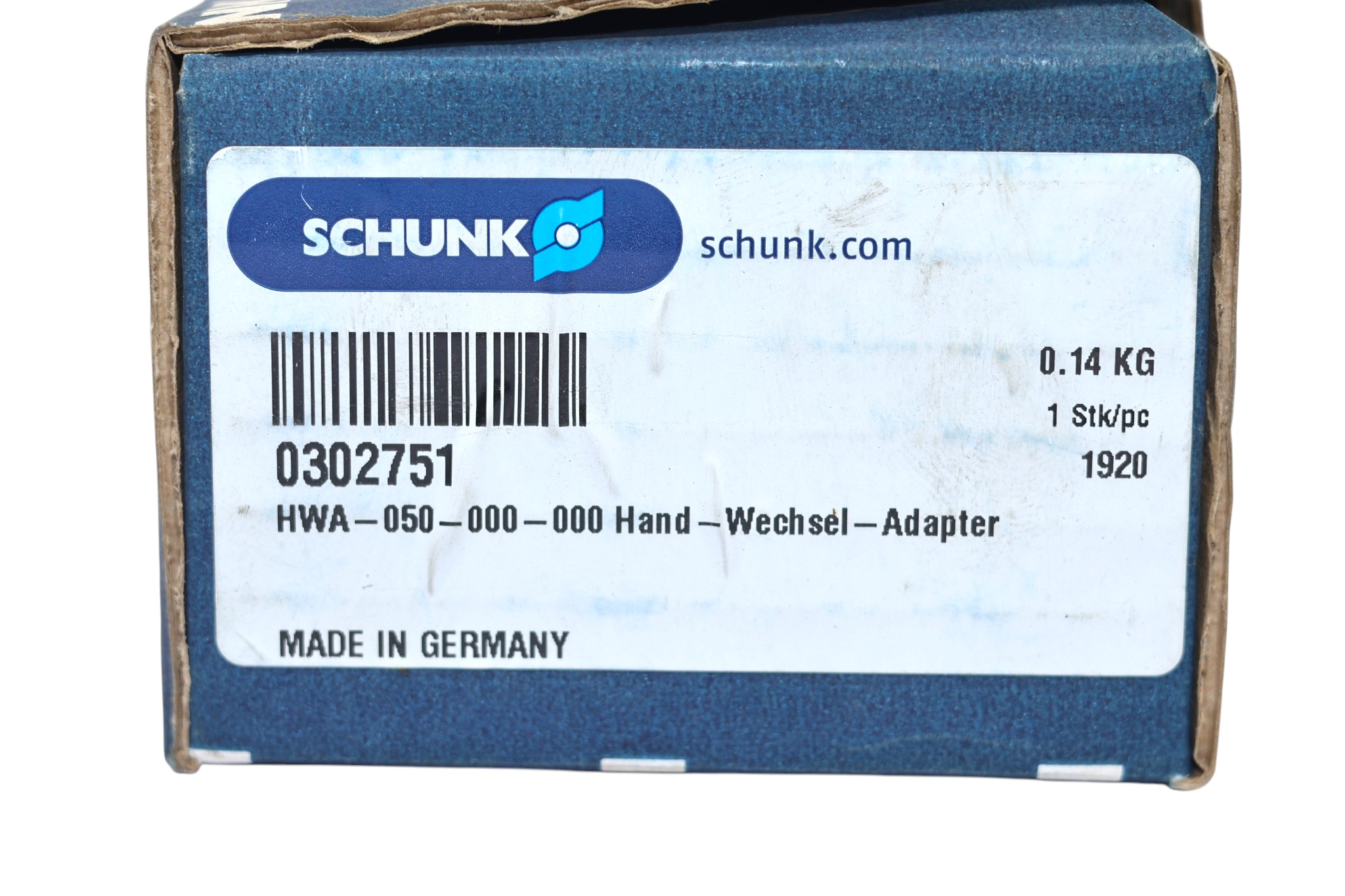 SCHUNK HWA-050-000-000 MANUAL CHANGING SYSTEM 302751 - Image 2