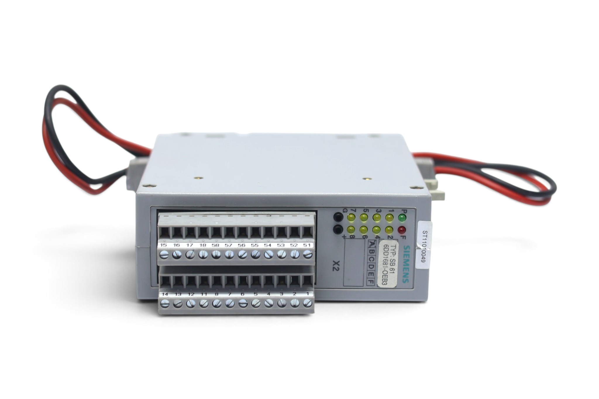SIEMENS 6DD1681-OEB3 BINARY INPUT MODULE SB61 - Image 3