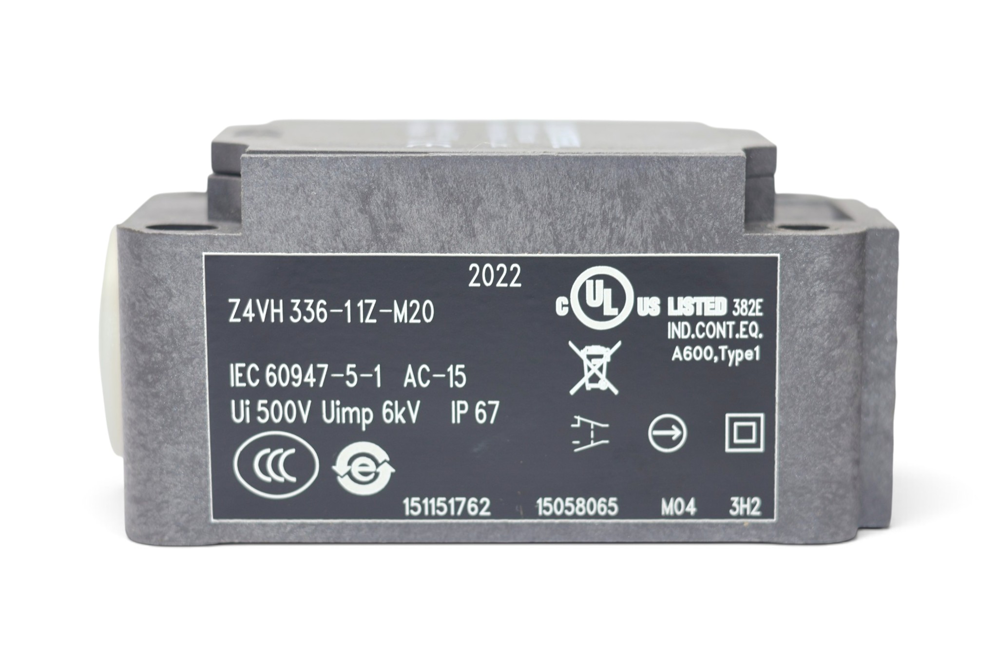 SCHMERSAL Z4VH 336-11Z-M20 LIMIT SWITCH 151151762 - Image 3
