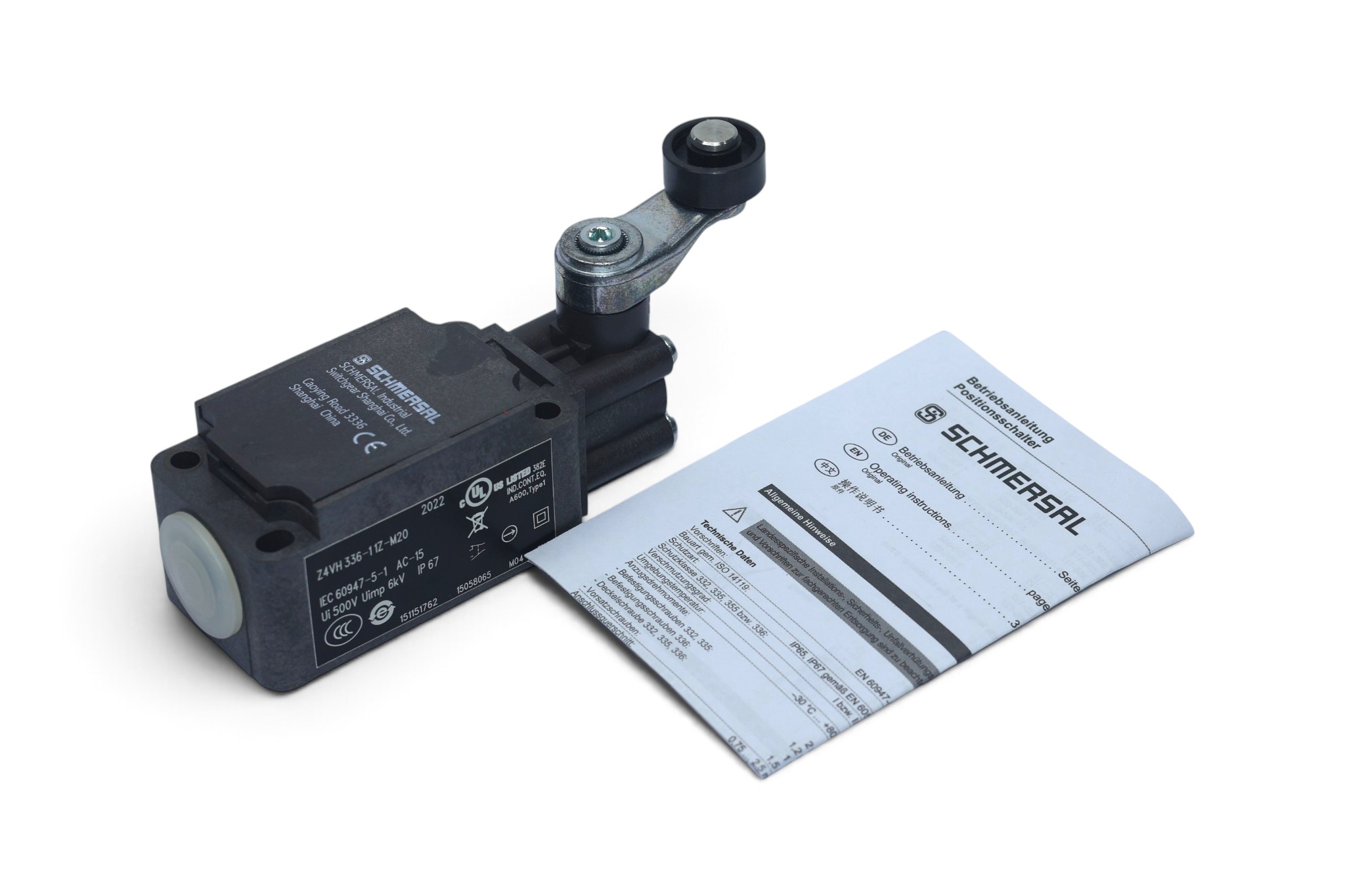 SCHMERSAL Z4VH 336-11Z-M20 LIMIT SWITCH 151151762