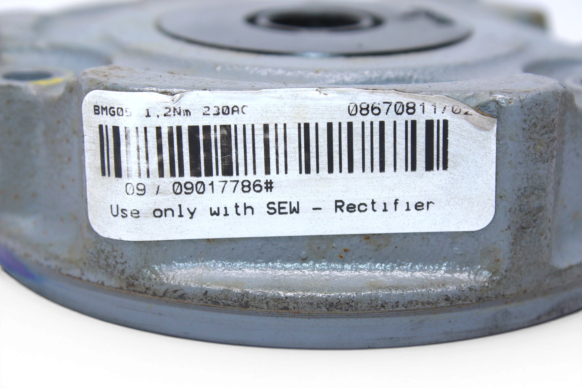 SEW BMG05 230VAC 1.2Nm ELECTRIC BRAKE COIL 08670811 - Image 2